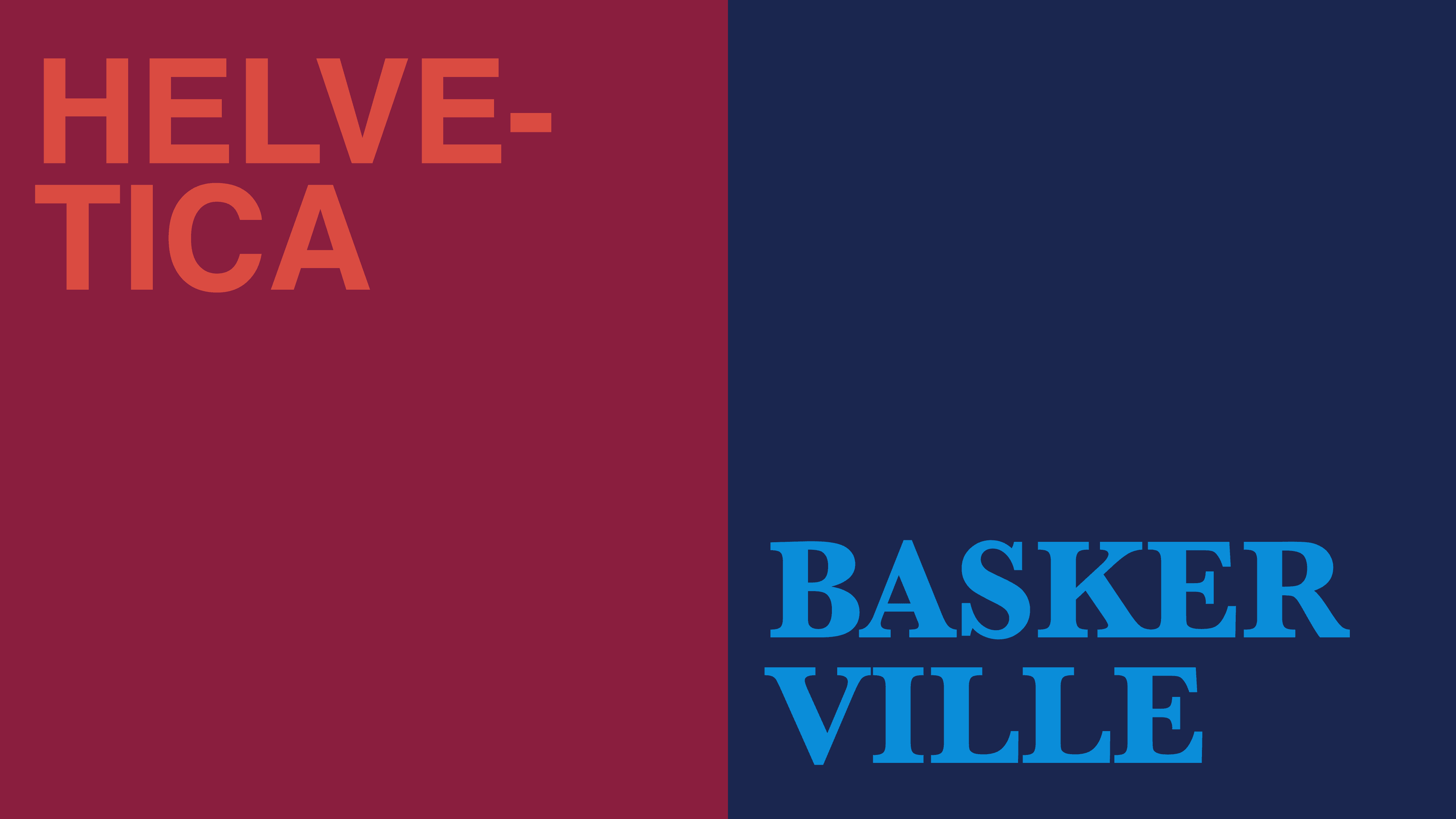 Helvetica ou Baskerville : ce que vos polices disent de vous